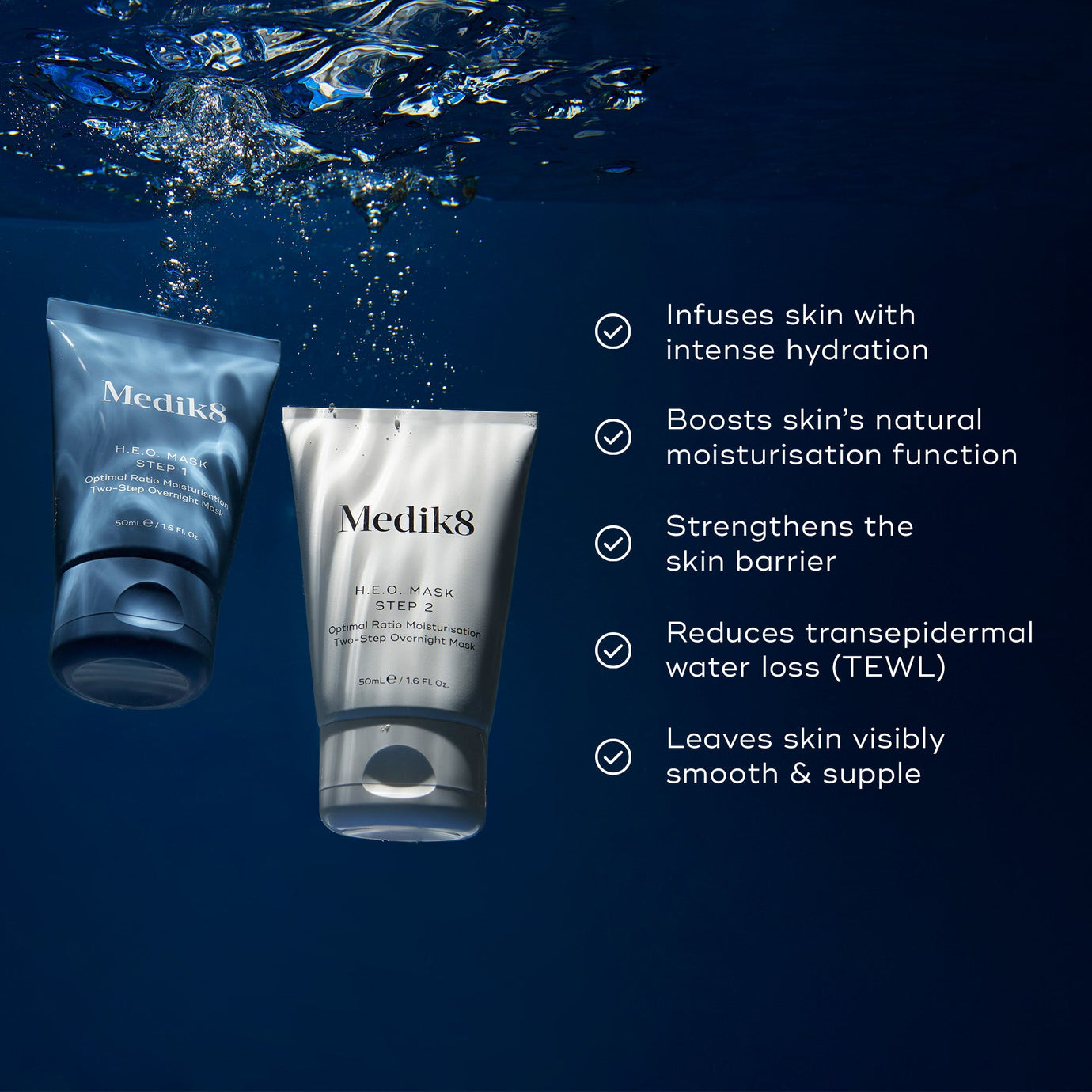 Maak kennis met Medik8's ultieme hydratatiestrategie. Maak kennis met Medik8's ultieme hydratatiestrategie.