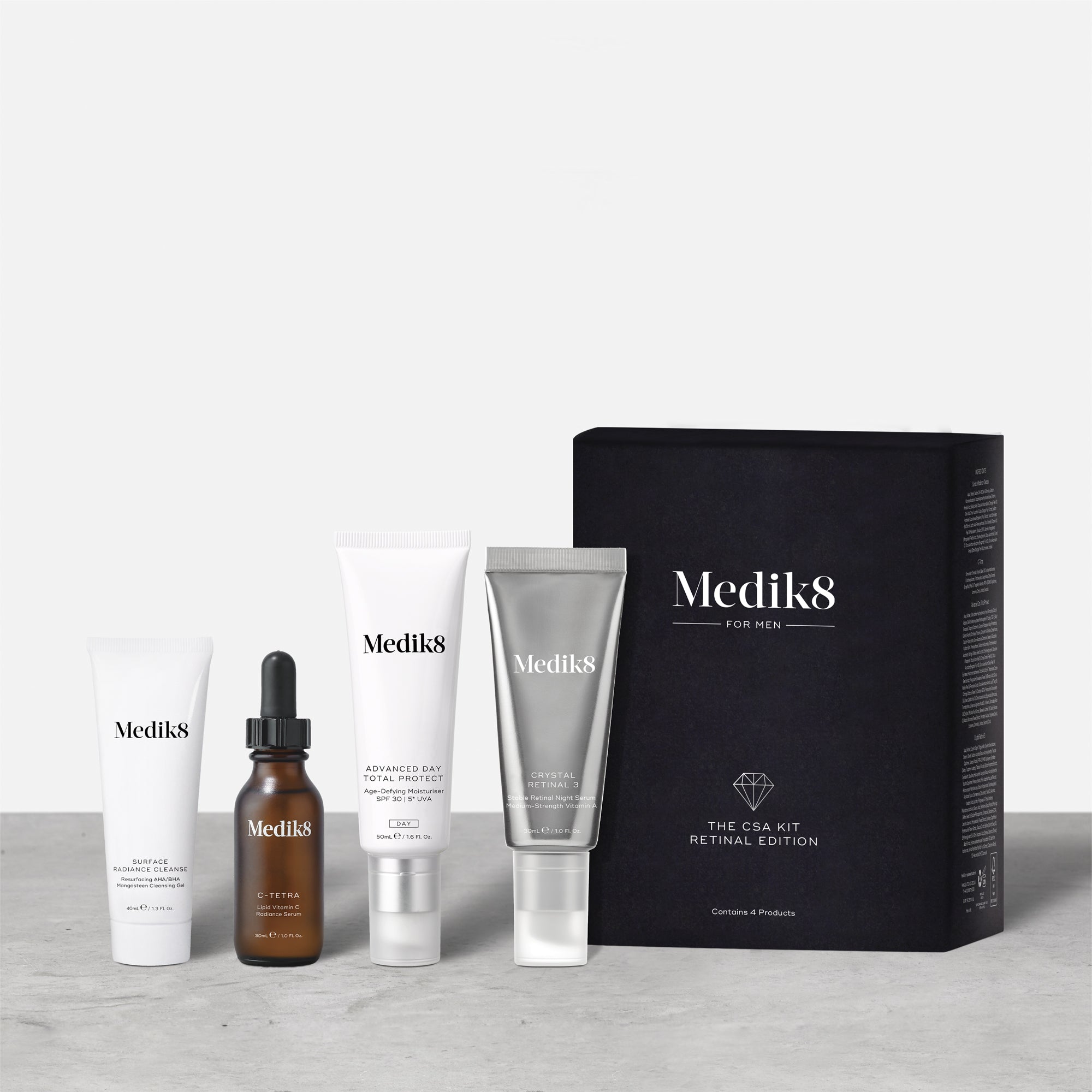 The CSA Kit Retinal Edition for Men - Medik8 NL